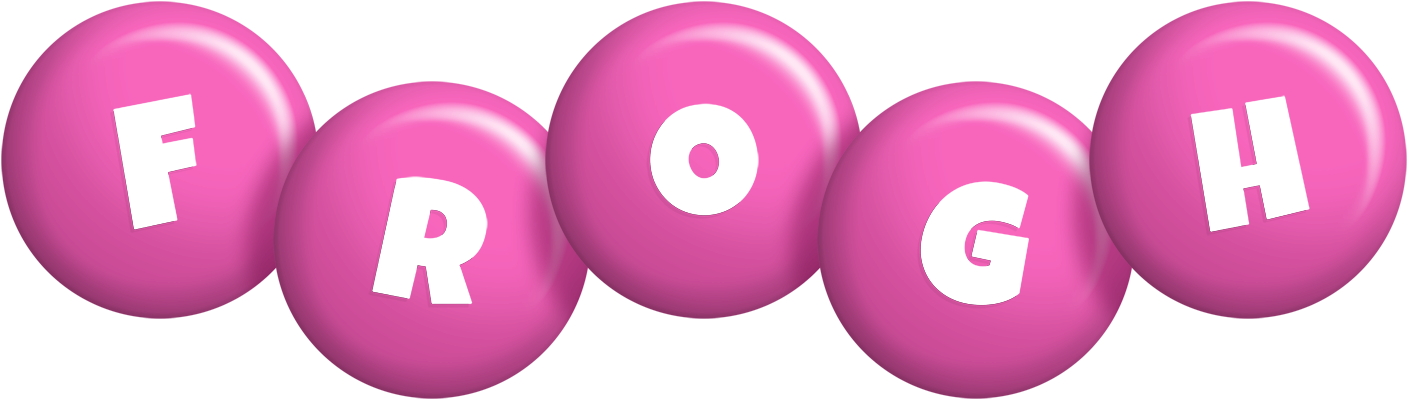 Frogh candy-pink logo