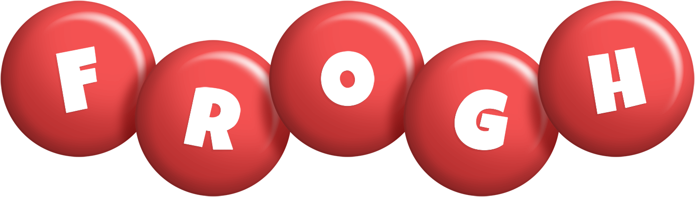 Frogh candy-red logo