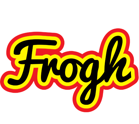 Frogh flaming logo