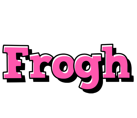 Frogh girlish logo