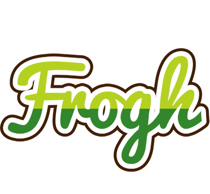 Frogh golfing logo
