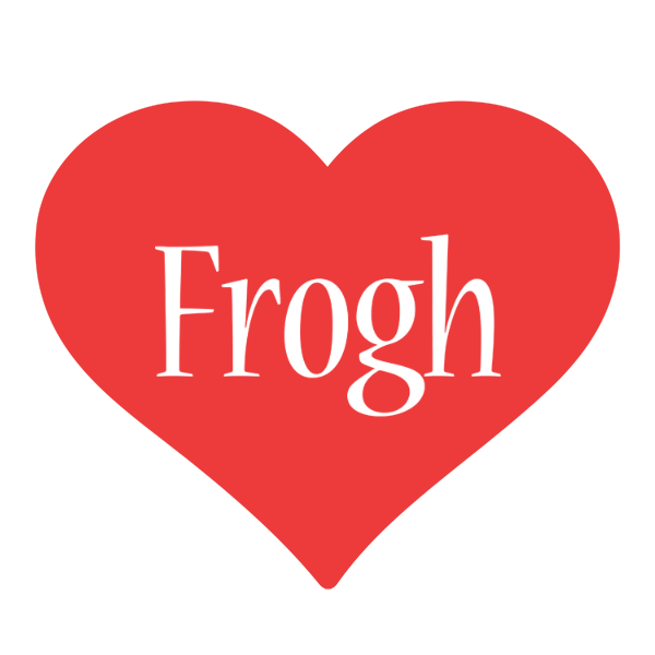 Frogh love logo