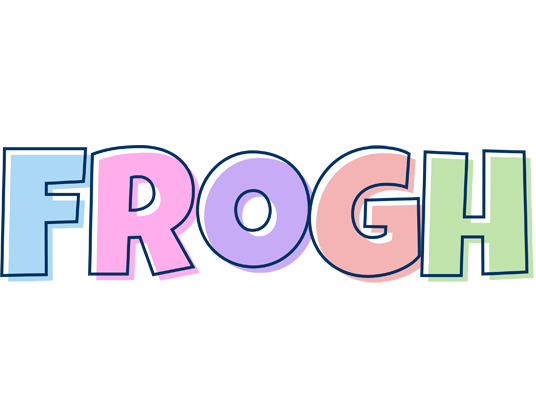 Frogh pastel logo