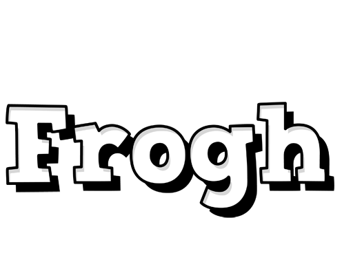Frogh snowing logo