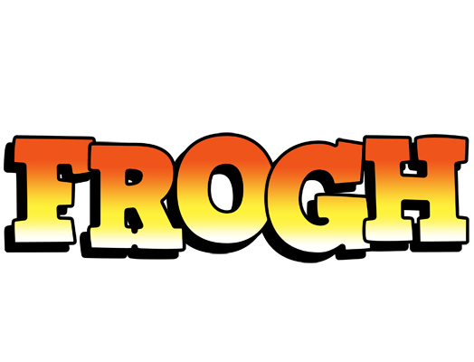 Frogh sunset logo