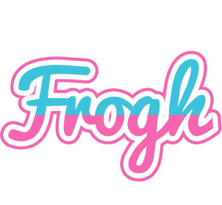 Frogh woman logo