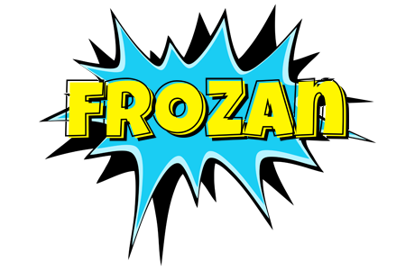 Frozan amazing logo