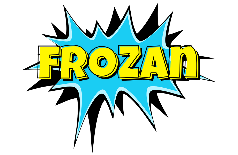 Frozan amazing logo