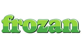 Frozan apple logo