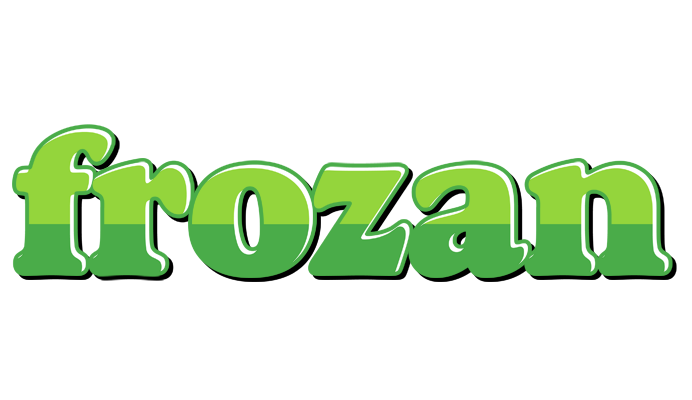 Frozan apple logo