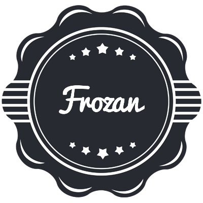 Frozan badge logo