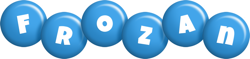 Frozan candy-blue logo