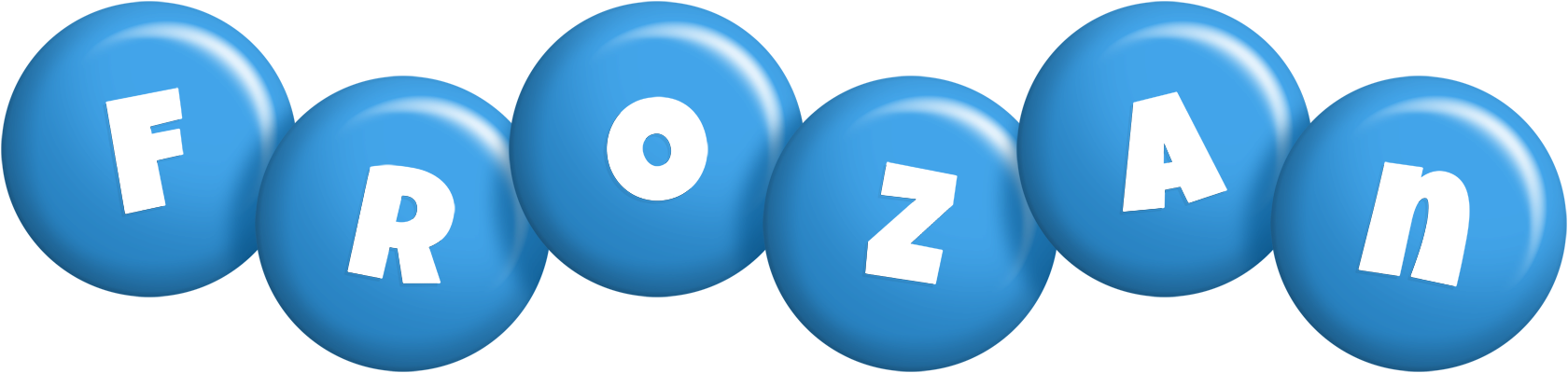 Frozan candy-blue logo