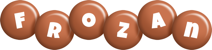 Frozan candy-brown logo