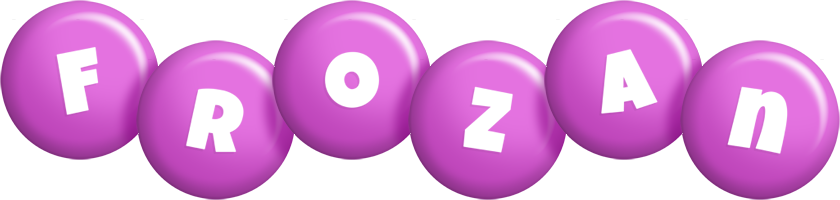 Frozan candy-purple logo