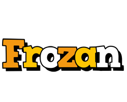 Frozan cartoon logo