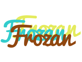 Frozan cupcake logo