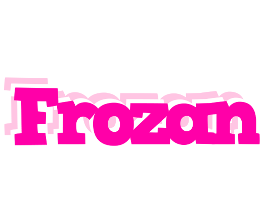 Frozan dancing logo