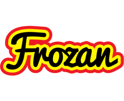 Frozan flaming logo