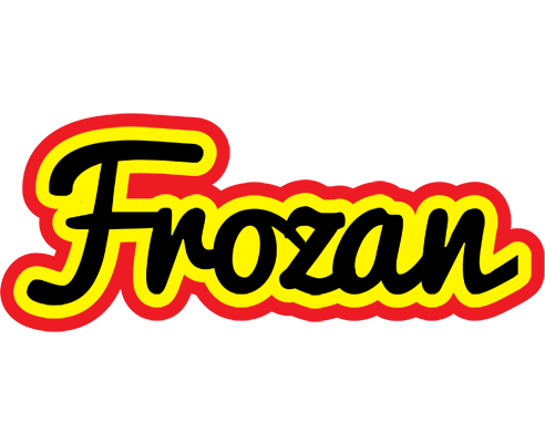 Frozan flaming logo