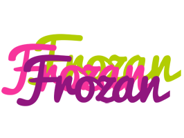 Frozan flowers logo