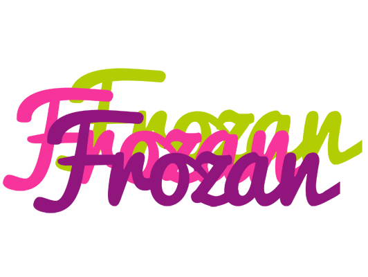 Frozan flowers logo
