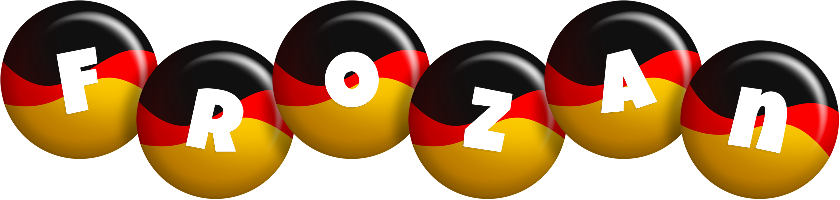 Frozan german logo