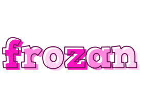 Frozan hello logo