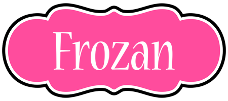 Frozan invitation logo