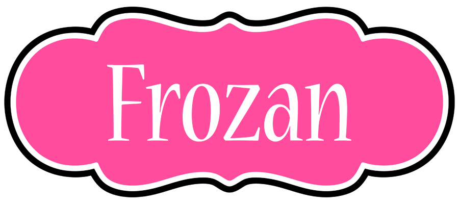 Frozan invitation logo