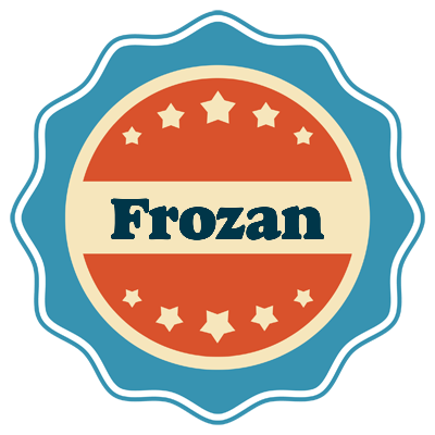 Frozan labels logo