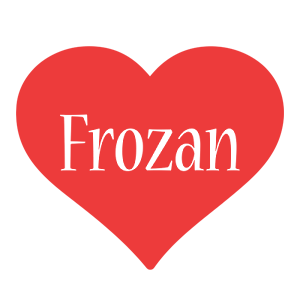 Frozan love logo