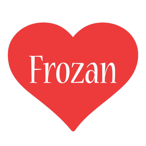 Frozan love logo