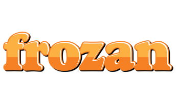 Frozan orange logo