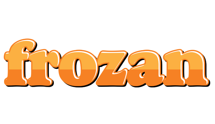 Frozan orange logo
