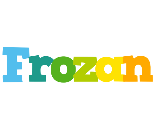 Frozan rainbows logo