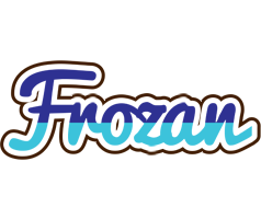 Frozan raining logo