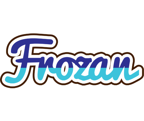 Frozan raining logo