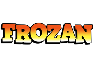 Frozan sunset logo