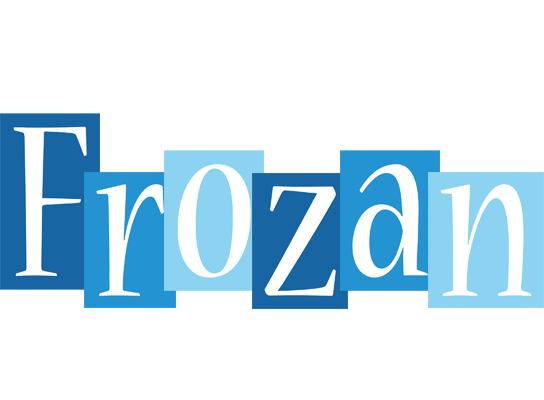 Frozan winter logo