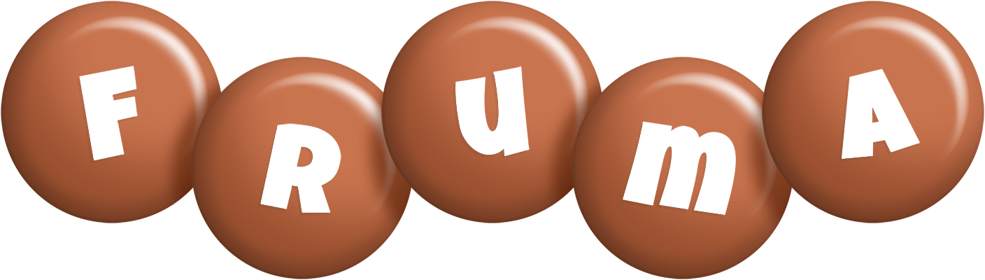 Fruma candy-brown logo