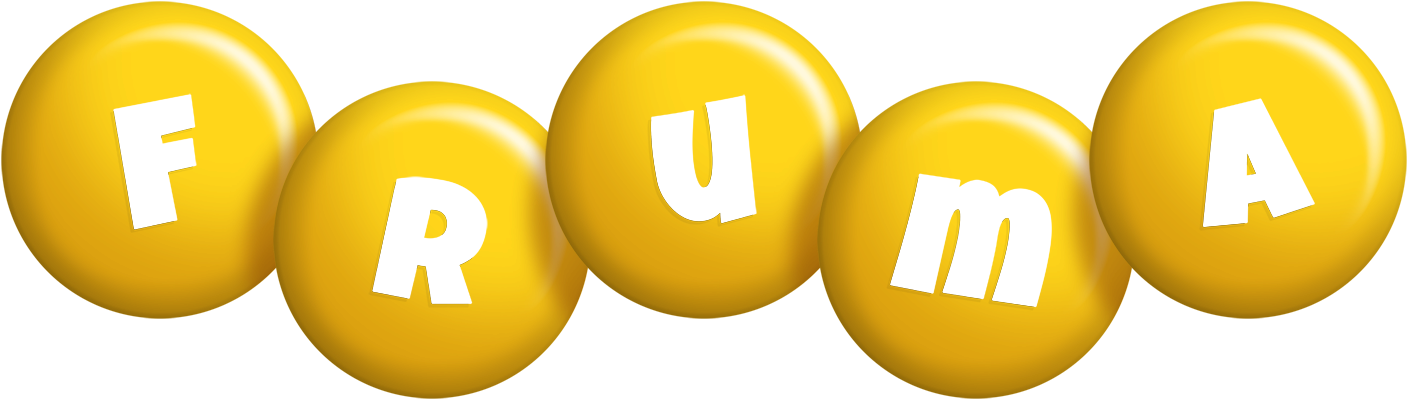 Fruma candy-yellow logo