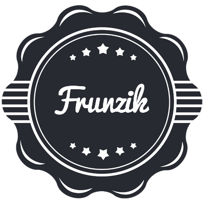 Frunzik badge logo