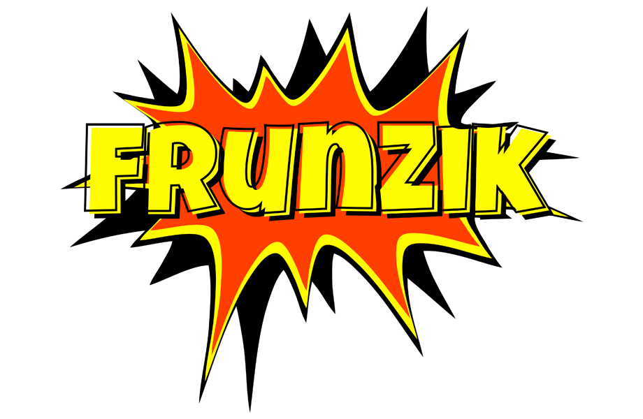 Frunzik bazinga logo