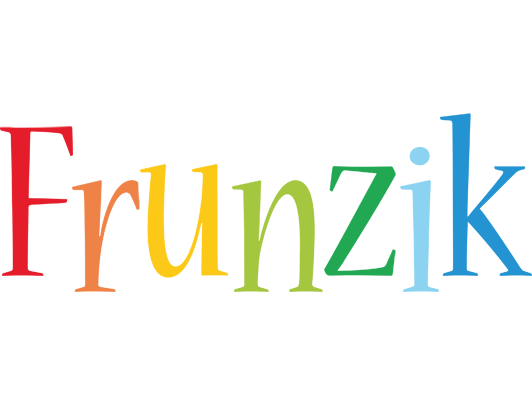 Frunzik birthday logo