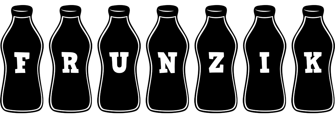 Frunzik bottle logo