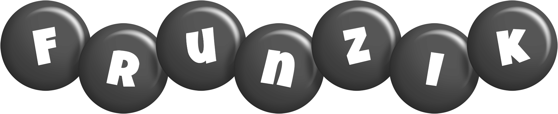 Frunzik candy-black logo