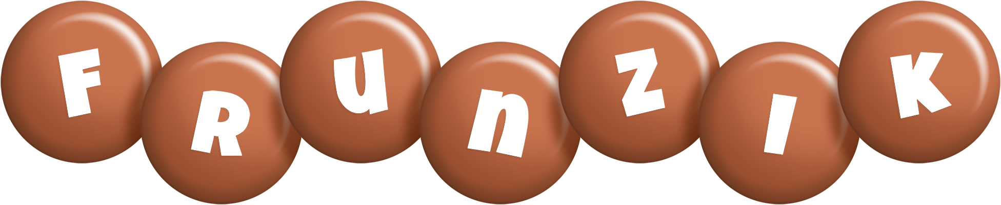 Frunzik candy-brown logo