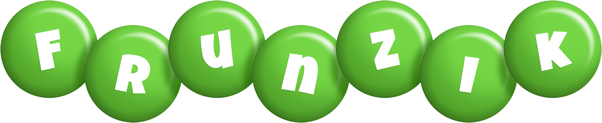 Frunzik candy-green logo
