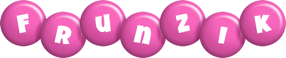 Frunzik candy-pink logo